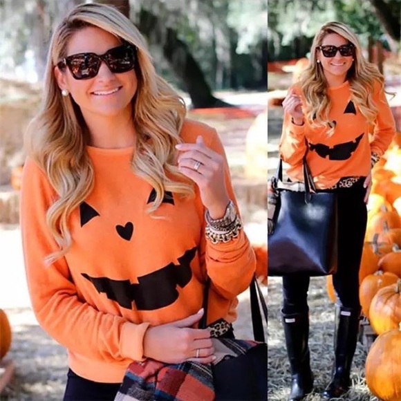 Tops - Pumpkin Costume Top Tops - Pumpkin Costume Top
